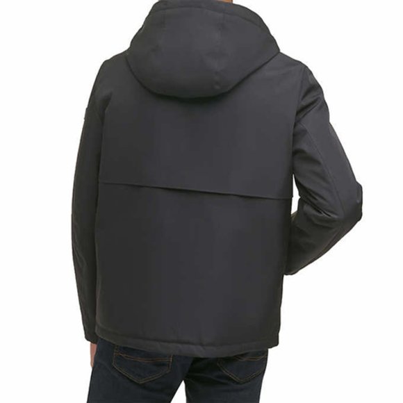 Black Tommy‎ Hilfiger Men’s Performance Hooded Jacket - Picture 10 of 10